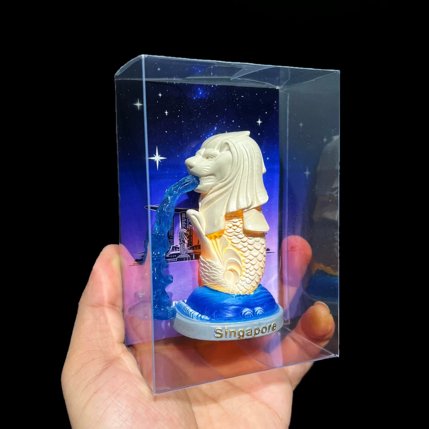 シンガポール マーライオン 箱入りエディション 冷蔵庫用マグネット