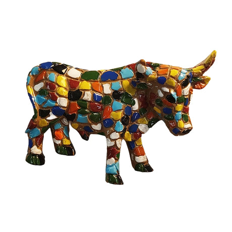 Barcelona Mosaic Bull Fridge Magnet (Spain)