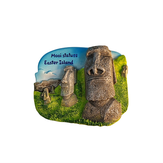 Easter Island Moai Statues Fridge Magnet (Chile)