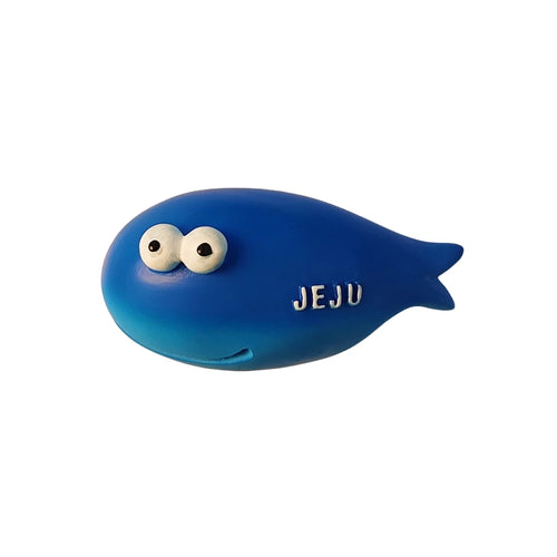 Jeju Blue Whale Fridge Magnet (South Korea)