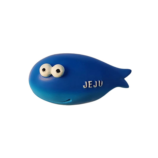 Jeju Blue Whale Fridge Magnet (South Korea)