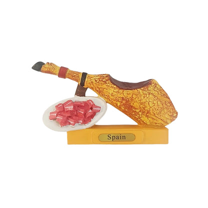 Spain Jamon Iberico Ham Stand Fridge Magnet