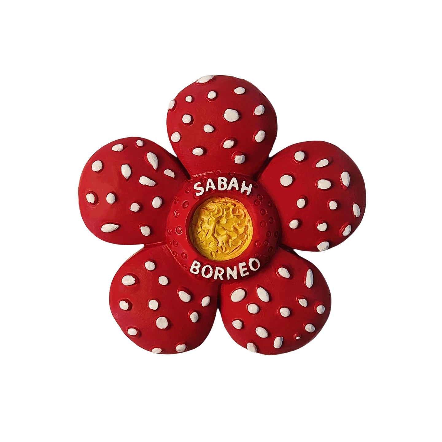 Sabah Rafflesia Flower Fridge Magnet (Borneo, Malaysia)