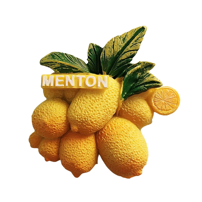 Menton Lemons Fridge Magnet (France)