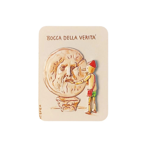 Rome Bocca della Verità Fridge Magnet (Italy)