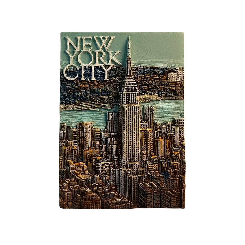 New York City Skyline Fridge Magnet (USA)