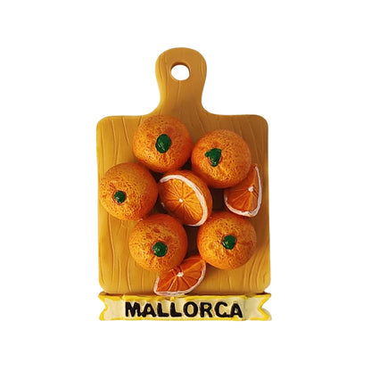 Mallorca Oranges Fridge Magnet (Spain)