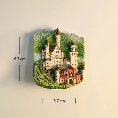 Neuschwanstein Castle Fridge Magnet (Germany)