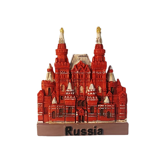 Moscow State Historical Museum Red Square Fridge Magnet (Russia)