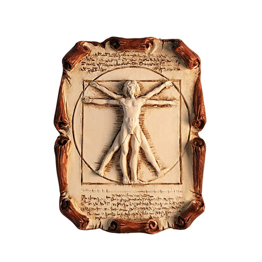 Vitruvian Man by Da Vinci Italy Fridge Magnet