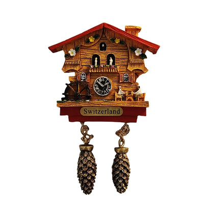 Switzerland Cuckoo Clock Fridge Magnet