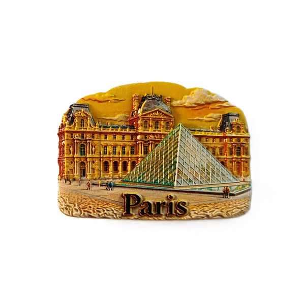 Paris Louvre Museum Fridge Magnet