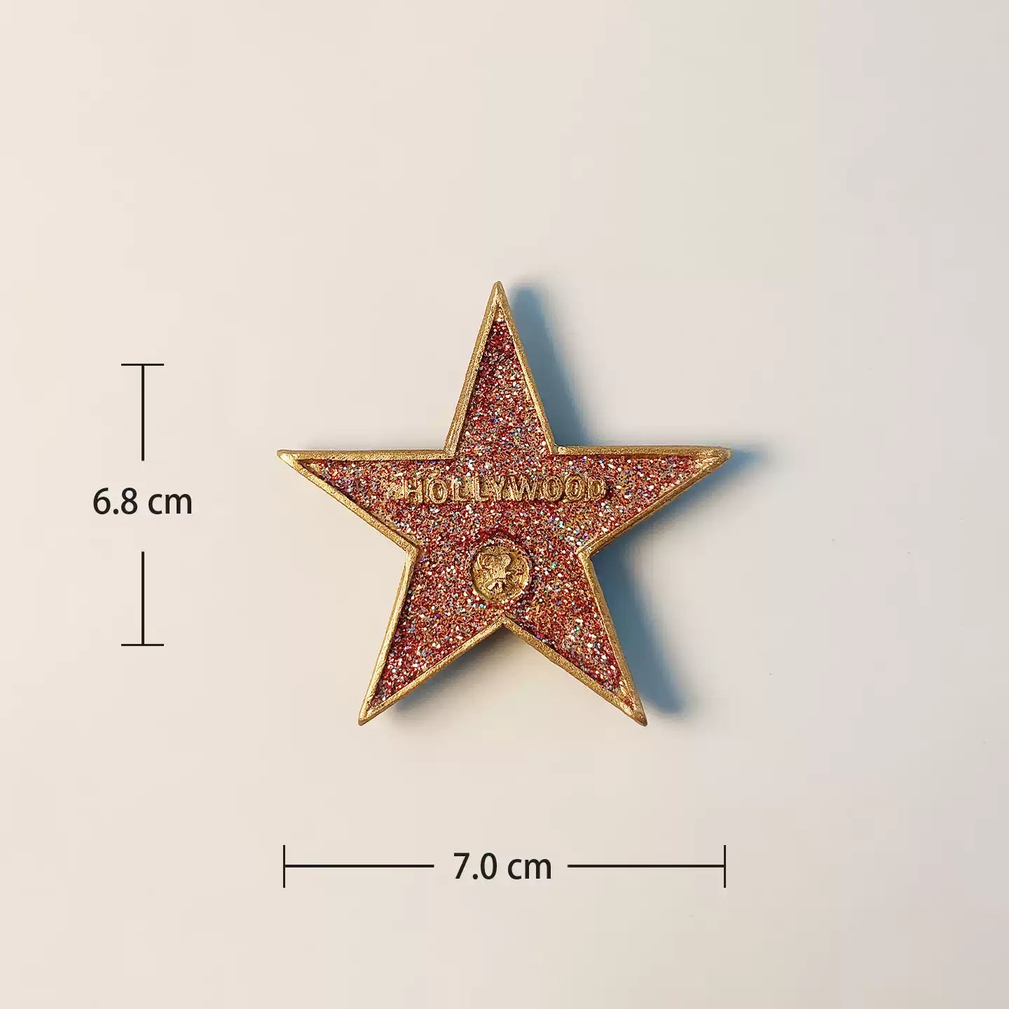 Hollywood Walk of Fame Star Fridge Magnet (USA)