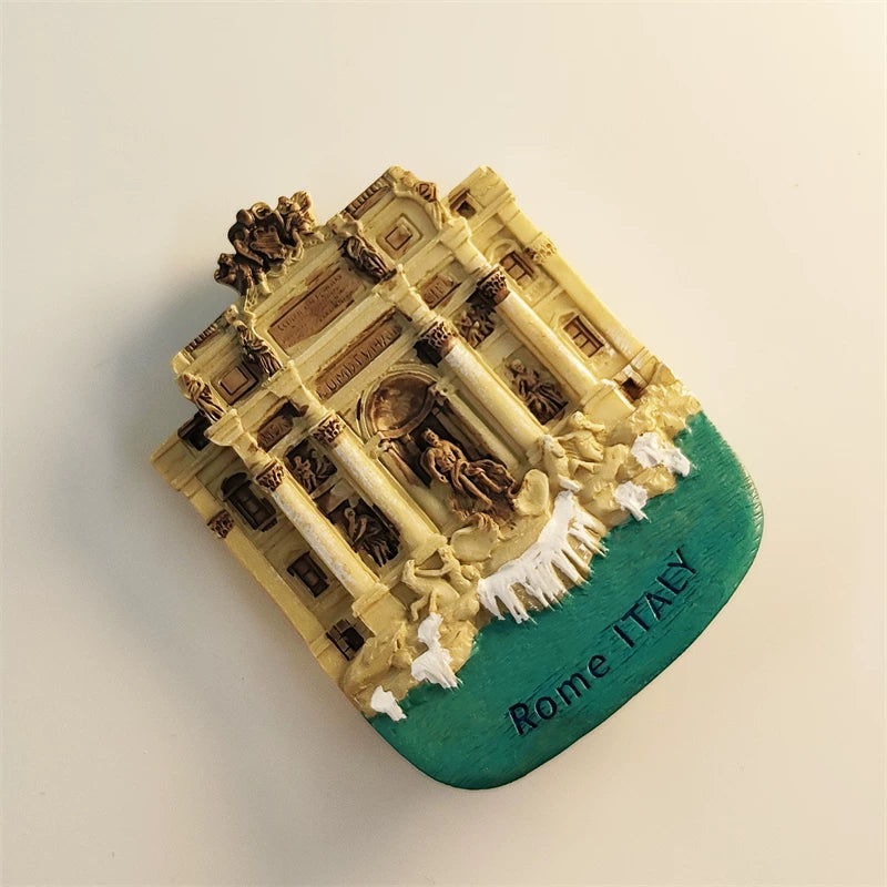 Rome Trevi Fountain Fridge Magnet (Italy)