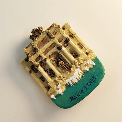 Rome Trevi Fountain Fridge Magnet (Italy)
