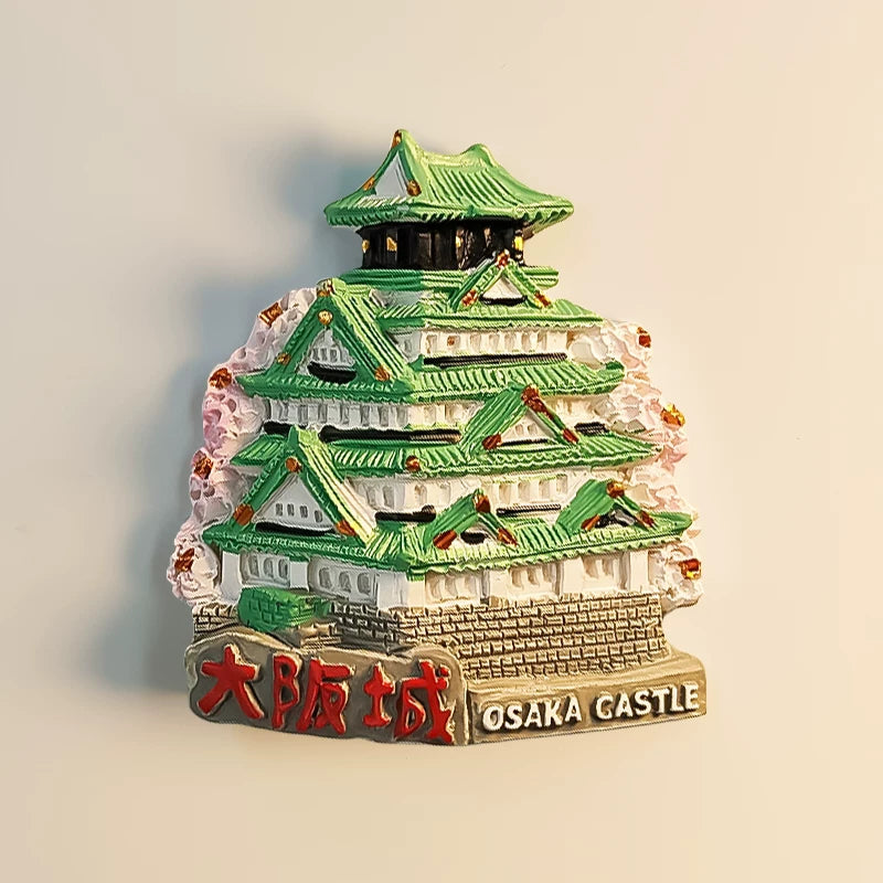 Osaka Castle Fridge Magnet (Japan)