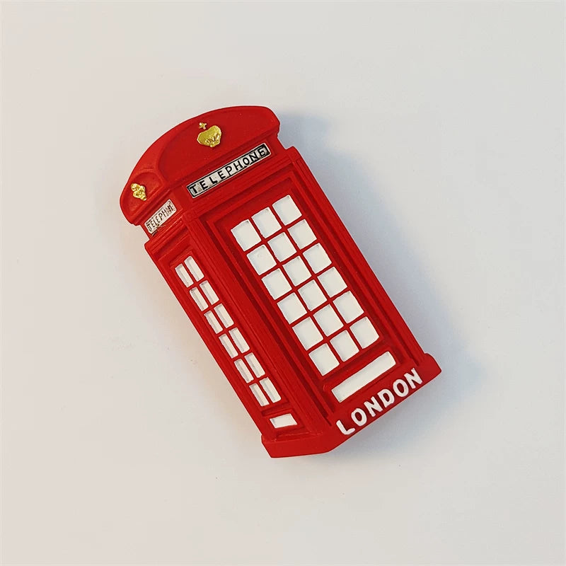 London Red Telephone Box Fridge Magnet (UK)