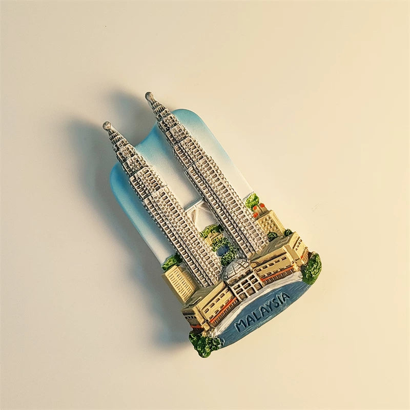 Malaysia Petronas Twin Towers Fridge Magnet