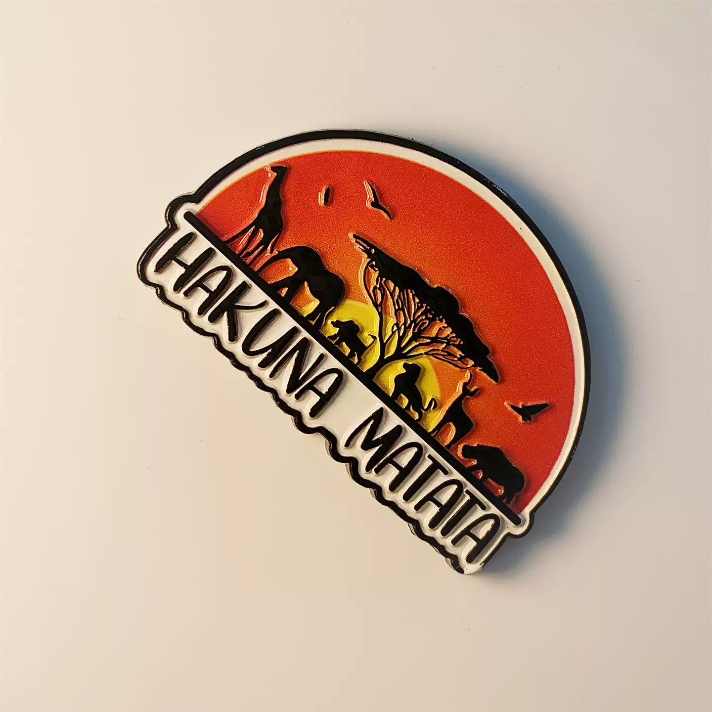 Africa Hakuna Matata Safari Sunset Fridge Magnet