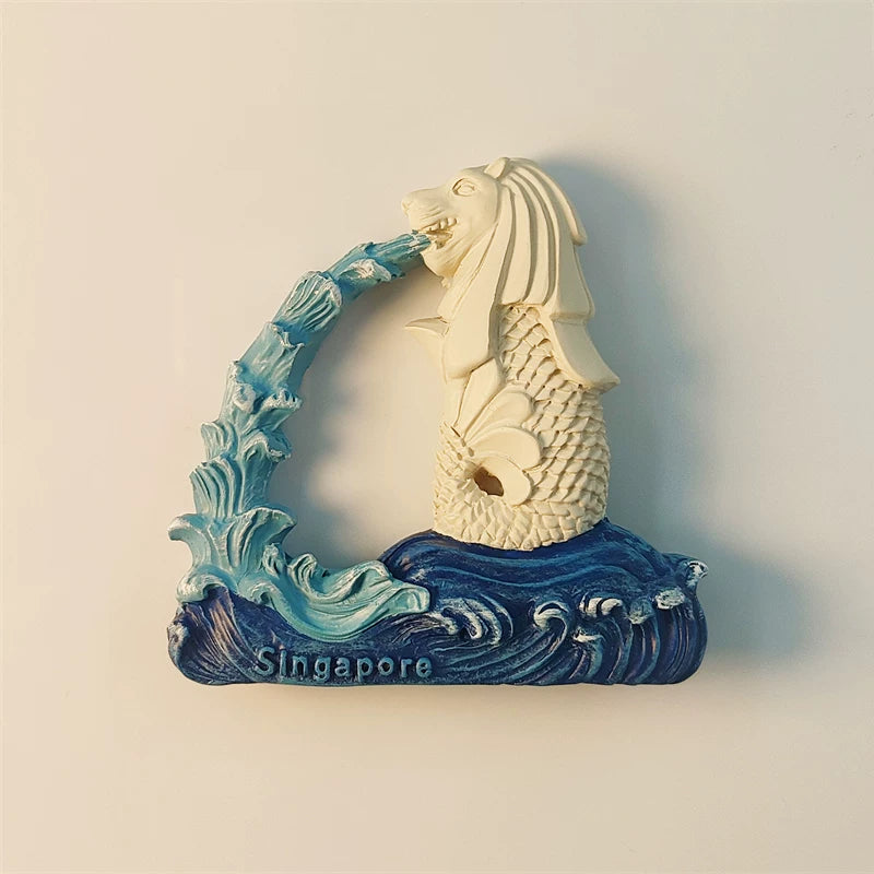 Singapore Merlion Fridge Magnet