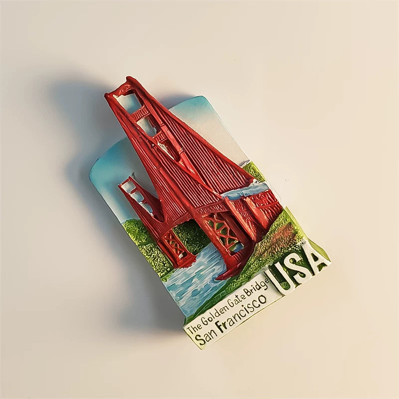 San Francisco Golden Gate Bridge Fridge Magnet (USA)