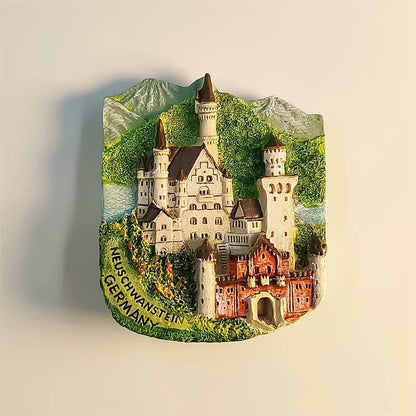 Neuschwanstein Castle Fridge Magnet (Germany)