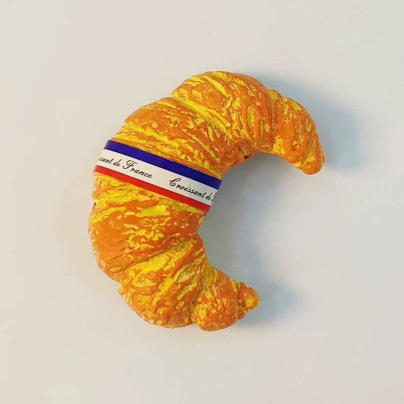 France Croissant Fridge Magnet