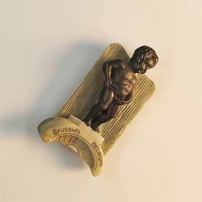 Brussels Manneken Pis Fridge Magnet (Belgium)