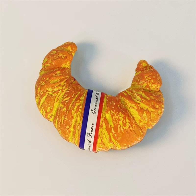 France Croissant Fridge Magnet