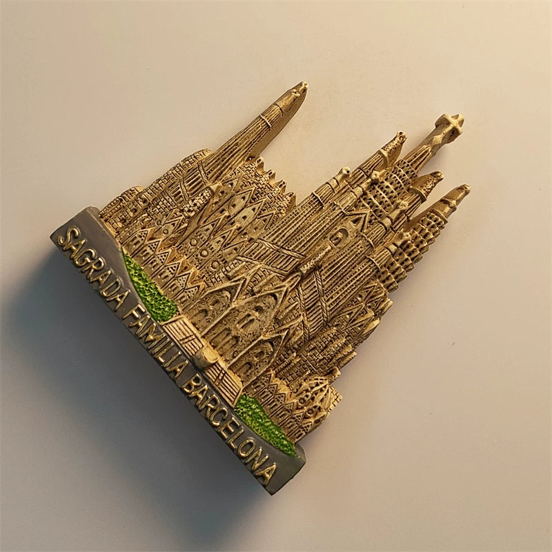 Barcelona Sagrada Familia Fridge Magnet (Spain)