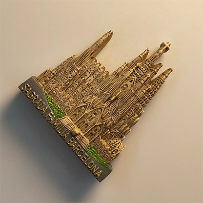 Barcelona Sagrada Familia Fridge Magnet (Spain)