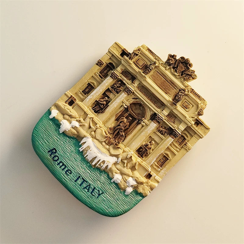 Rome Trevi Fountain Fridge Magnet (Italy)