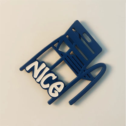 Nice Beach Chair Fridge Magnet (France)