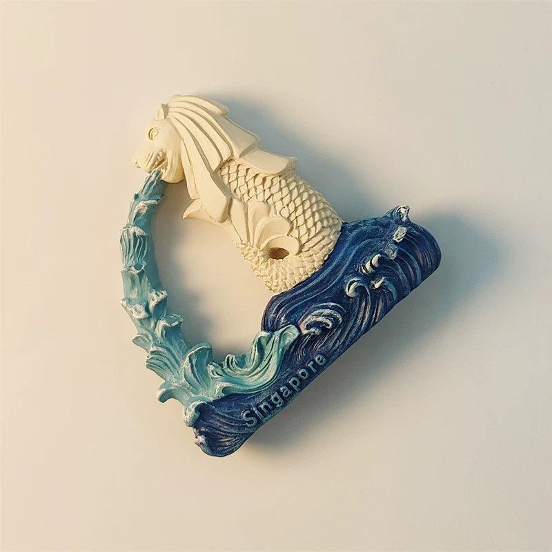 Singapore Merlion Fridge Magnet