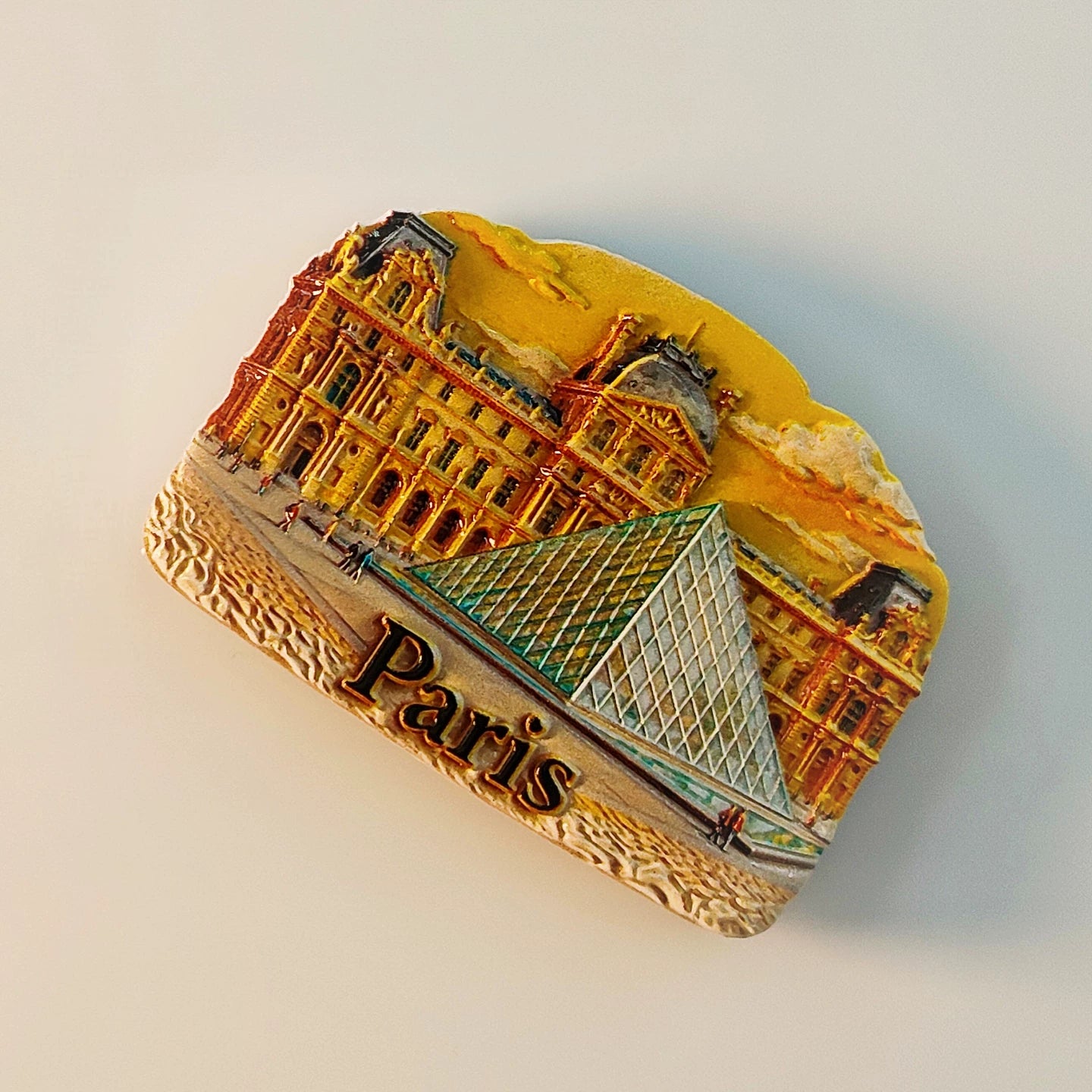 Aimant de réfrigérateur Paris Musée du Louvre