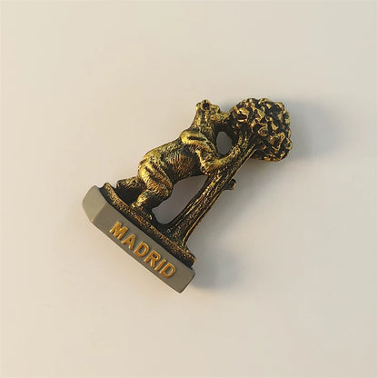 Madrid Bear and Strawberry Tree Fridge Magnet (Spain)