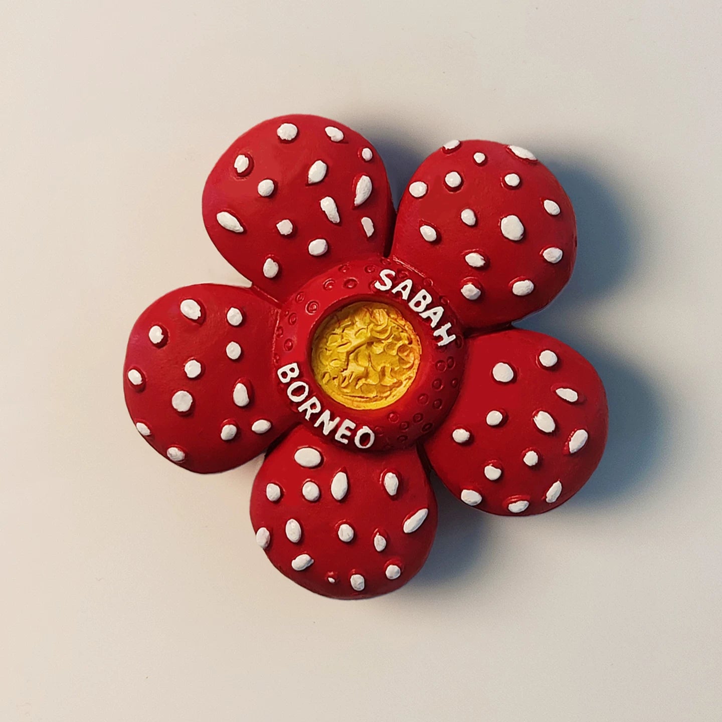 Sabah Rafflesia Flower Fridge Magnet (Borneo, Malaysia)