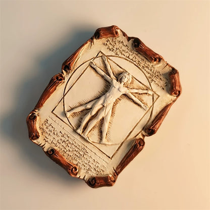Vitruvian Man by Da Vinci Italy Fridge Magnet
