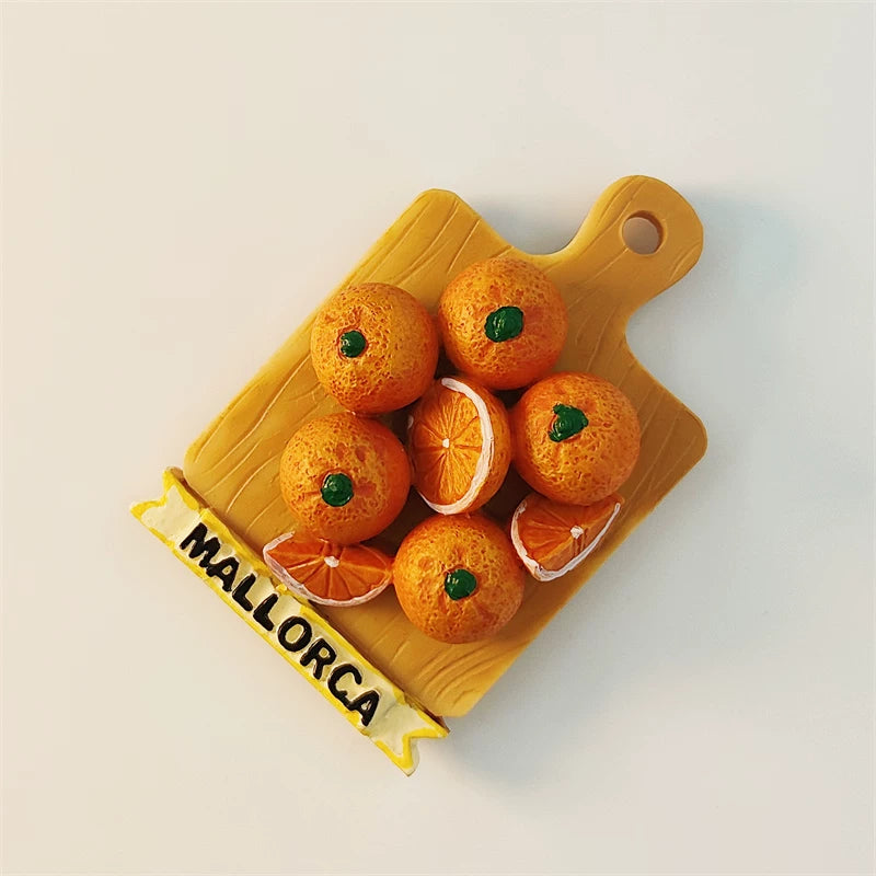 Mallorca Oranges Fridge Magnet (Spain)
