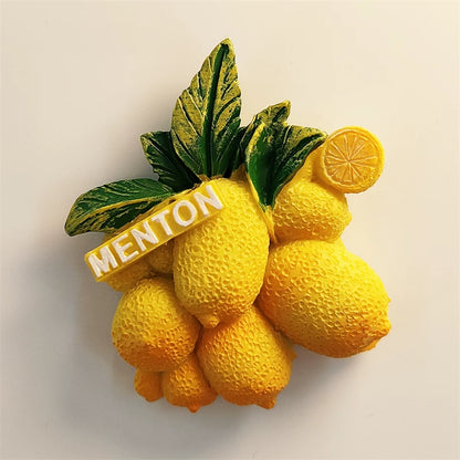 Menton Lemons Fridge Magnet (France)