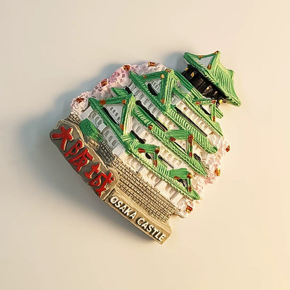 Osaka Castle Fridge Magnet (Japan)