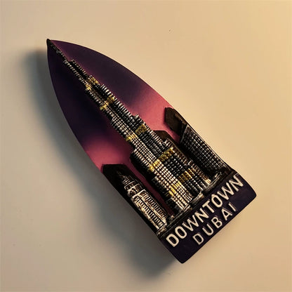 Dubai Downtown Burj Khalifa Fridge Magnet (UAE)