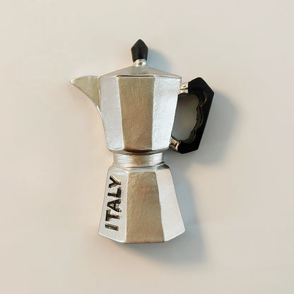 Italy Moka Pot Espresso Coffee Maker Fridge Magnet