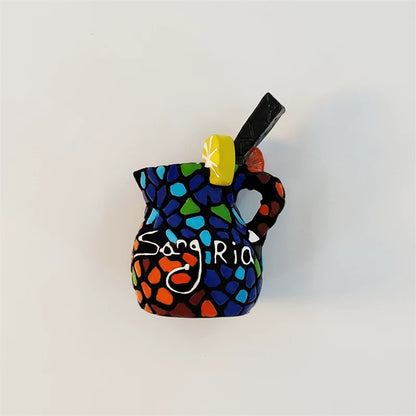 Spain Sangria Pitcher Fridge Magnet