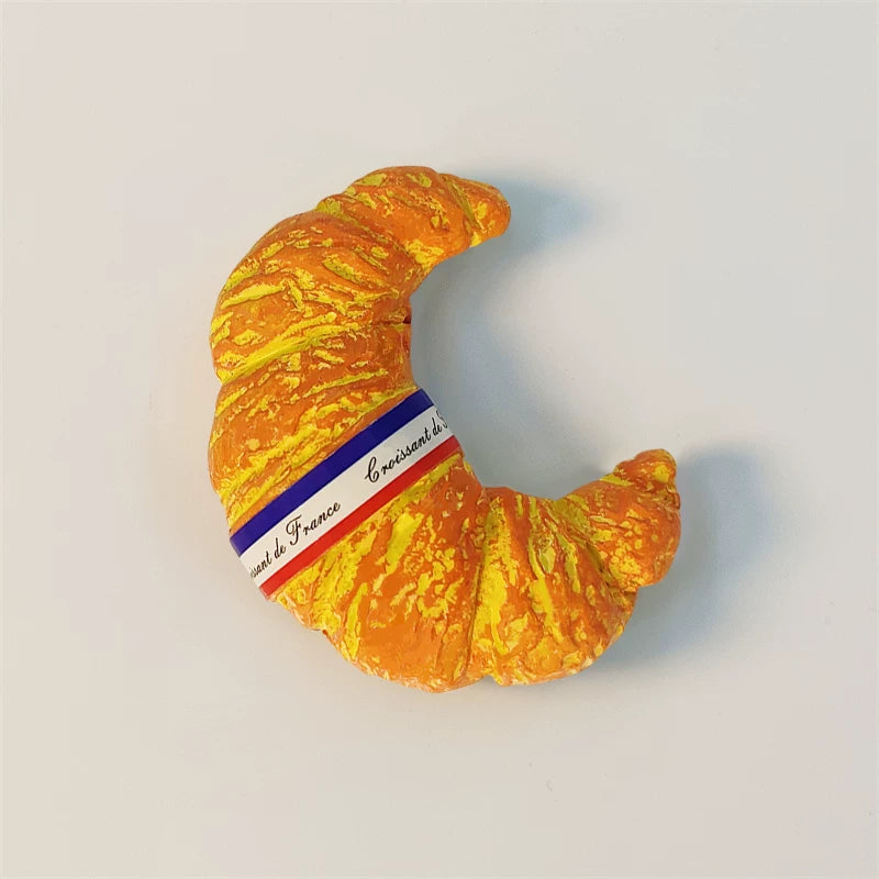 France Croissant Fridge Magnet