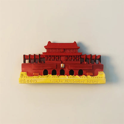 Beijing Tiananmen Square Fridge Magnet (China)