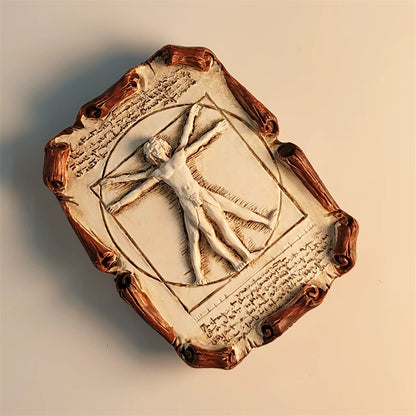 Vitruvian Man by Da Vinci Italy Fridge Magnet