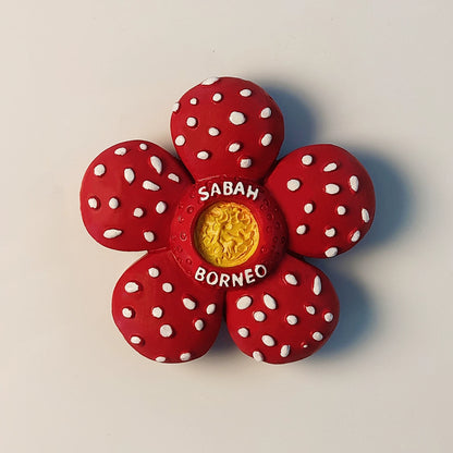 Sabah Rafflesia Flower Fridge Magnet (Borneo, Malaysia)