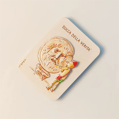 Rome Bocca della Verità Fridge Magnet (Italy)