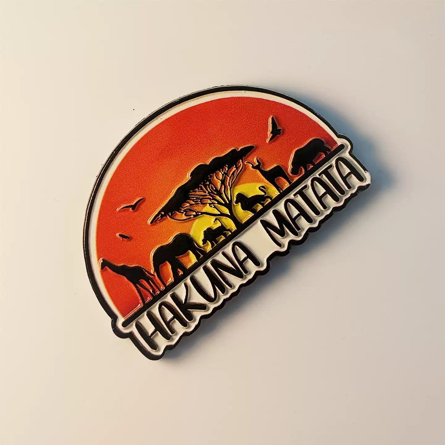Africa Hakuna Matata Safari Sunset Fridge Magnet